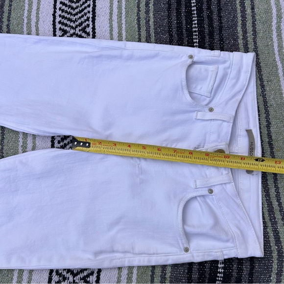 Hudson jeans holly high rise bell bottom flare white jeans - Picture 4 of 14